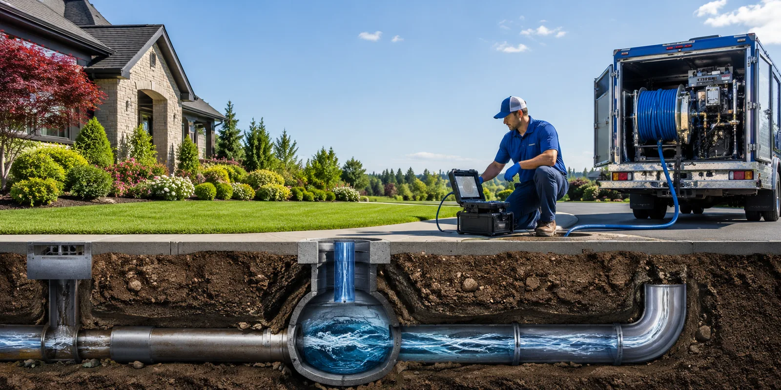 Drainage restoration information for Bergoo, WV